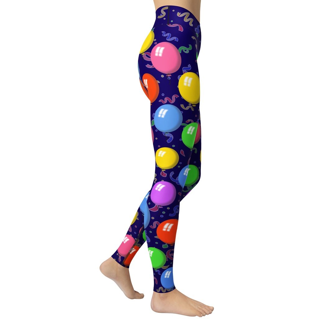 Balloons Yoga Leggings