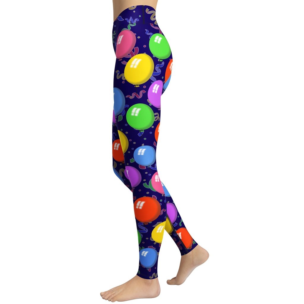 Balloons Yoga Leggings