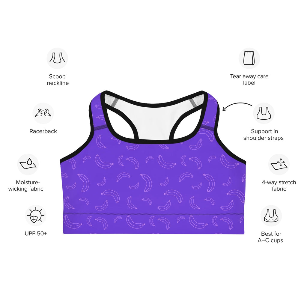Banana For Scale Sports Bra