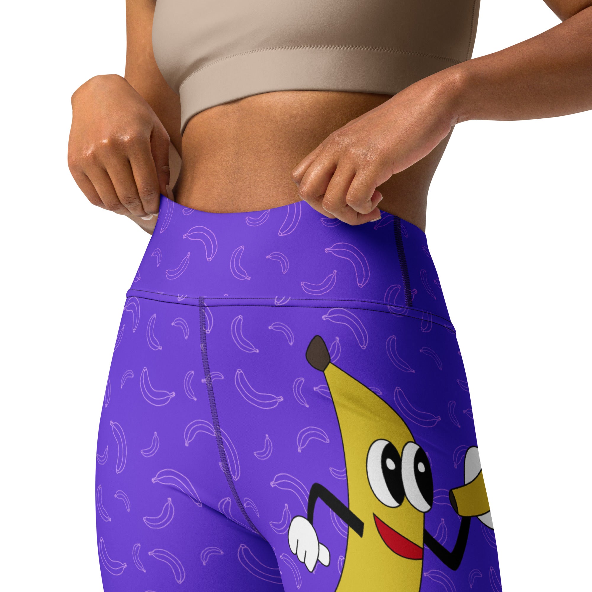 Banana For Scale Yoga Leggings