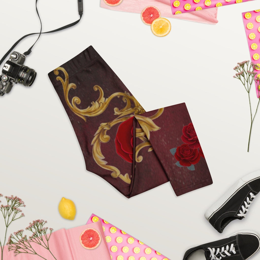 Baroque Heart Bloom Capris