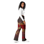 Baroque Heart Bloom Flare Leggings
