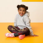 Baroque Heart Bloom Kid's Leggings