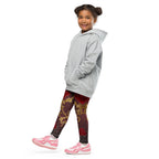 Baroque Heart Bloom Kid's Leggings