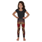 Baroque Heart Bloom Kid's Leggings
