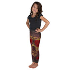 Baroque Heart Bloom Kid's Leggings