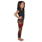 Baroque Heart Bloom Kid's Leggings