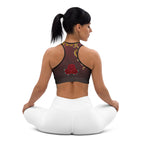 Baroque Heart Bloom Sports Bra