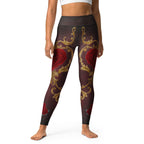 Baroque Heart Bloom Yoga Leggings