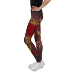 Baroque Heart Bloom Youth Leggings