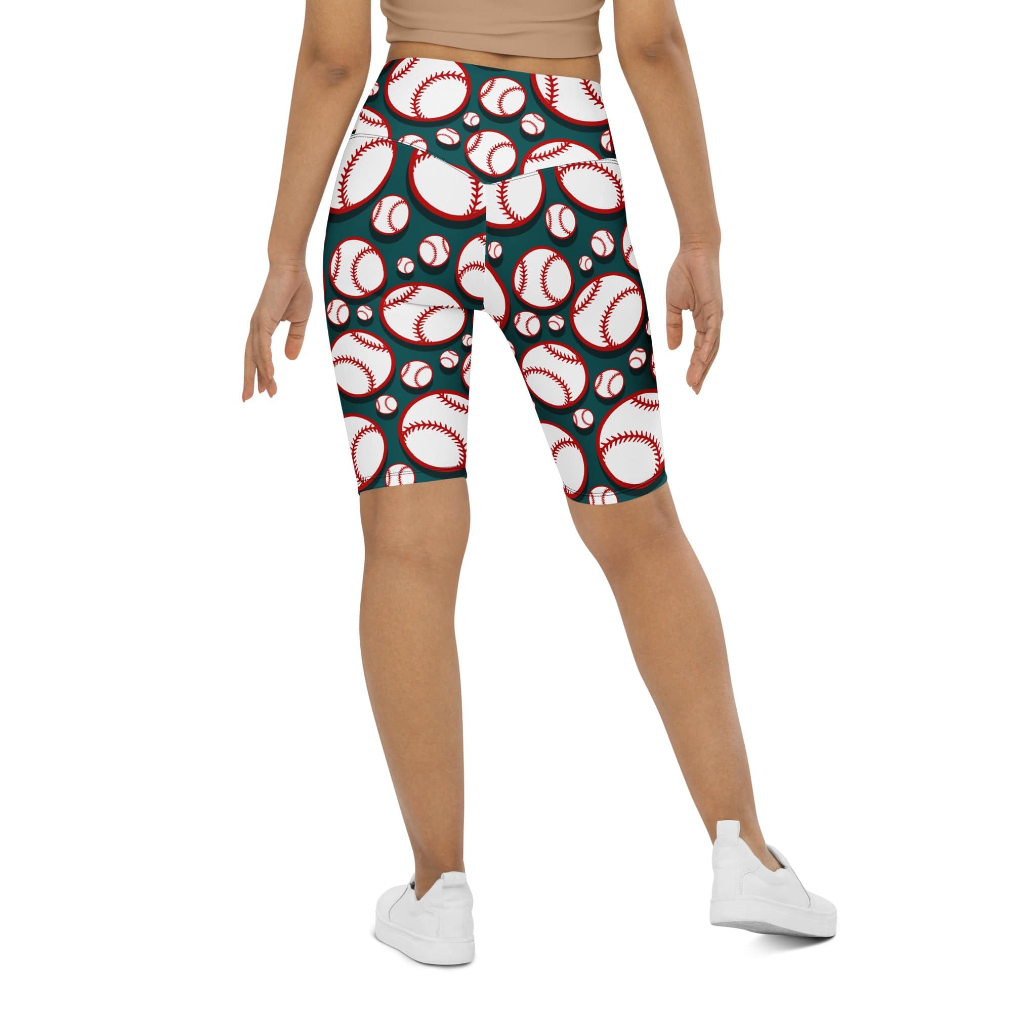 Baseball Biker Shorts