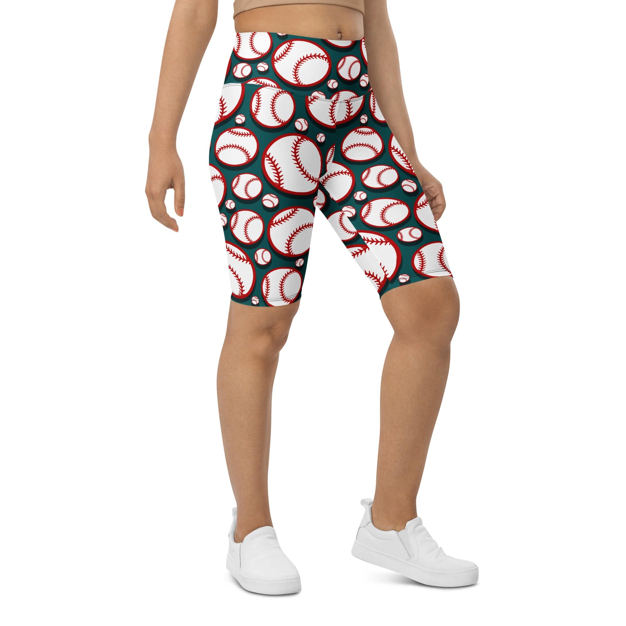 Baseball Biker Shorts
