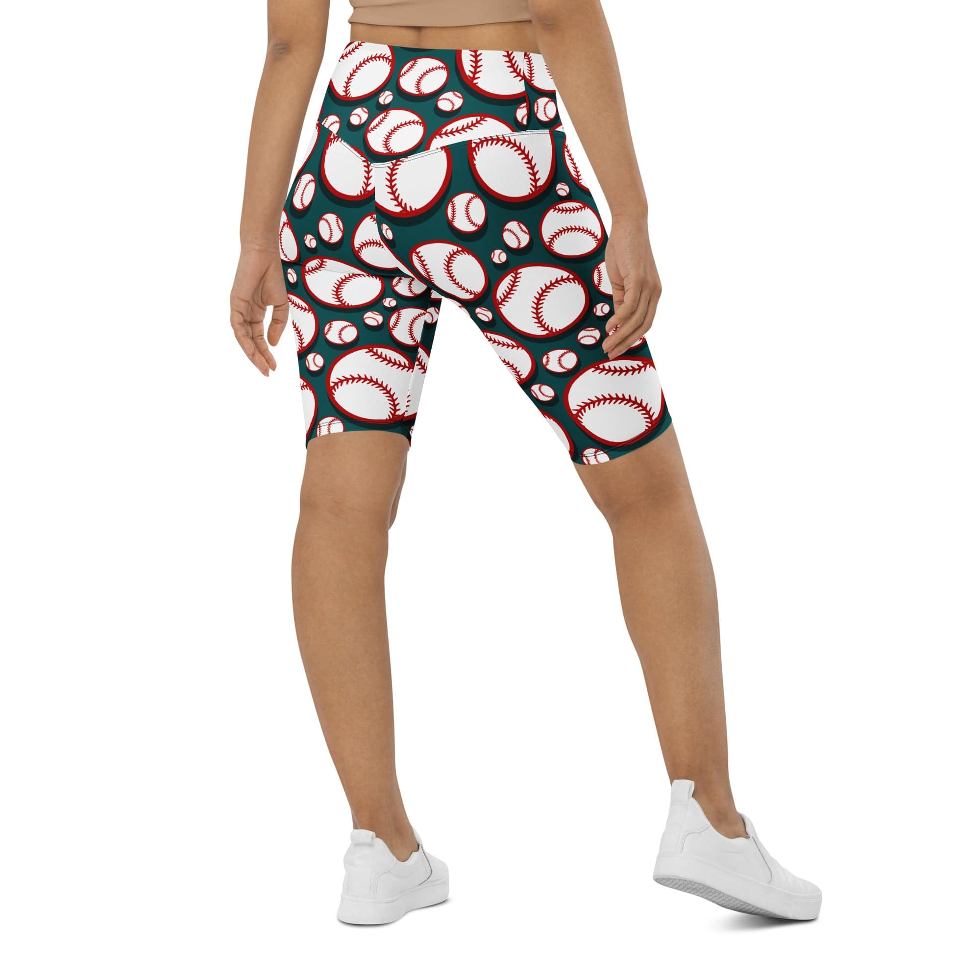 Baseball Biker Shorts