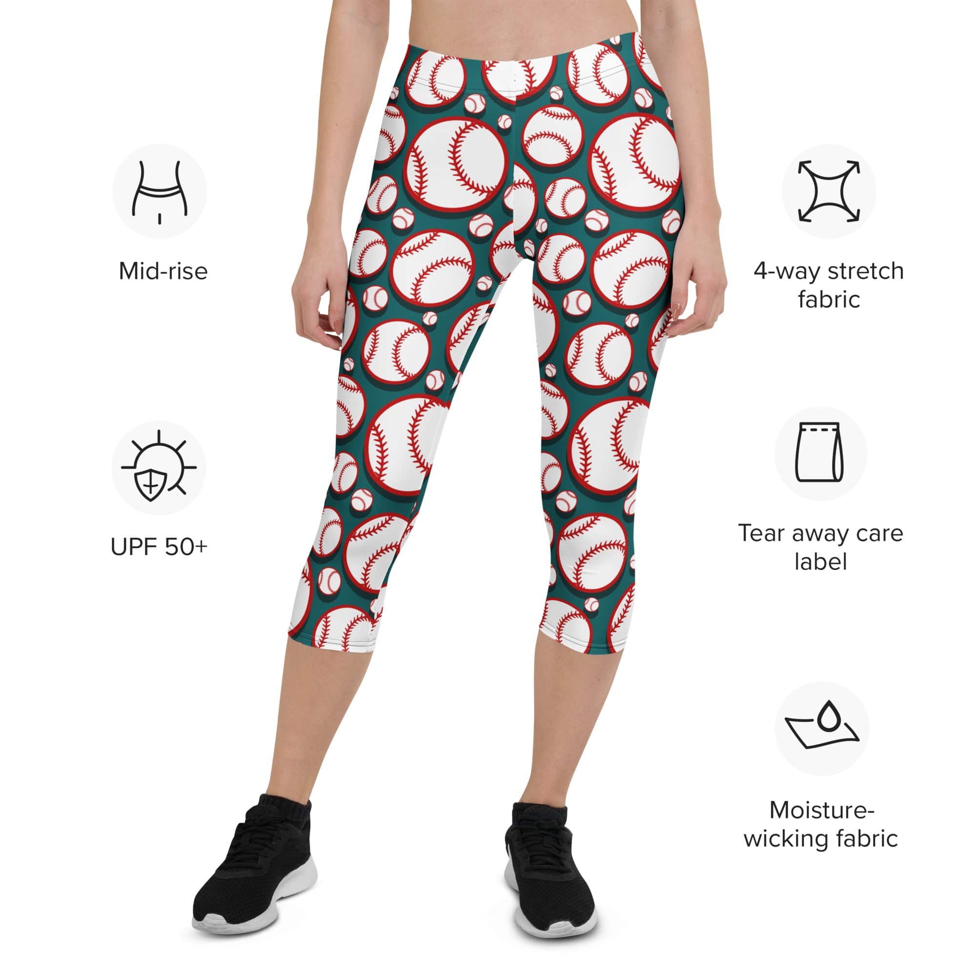 Baseball Capris