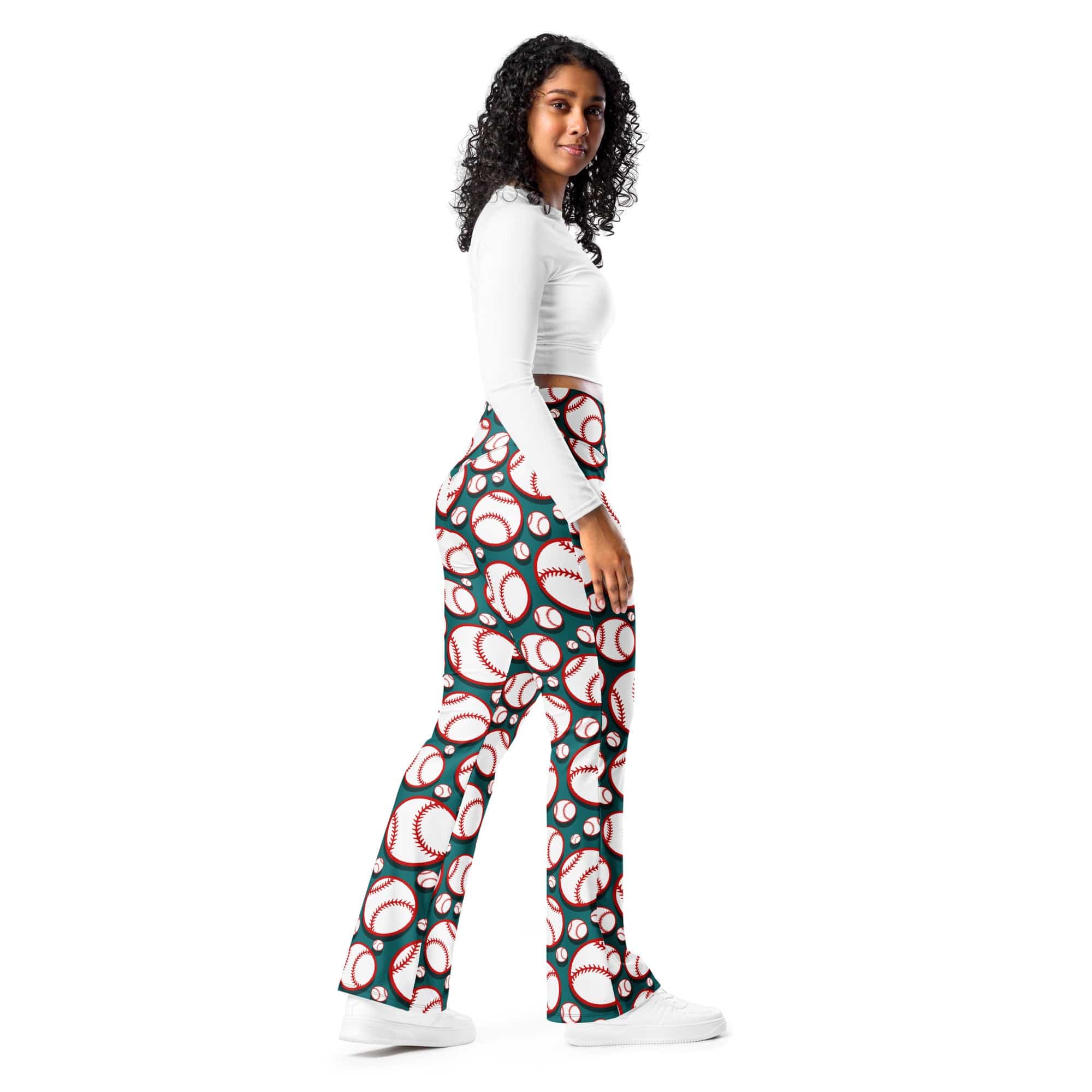 Baseball Flare Leggings