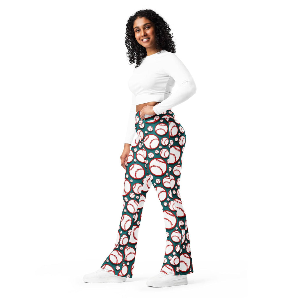 Baseball Flare Leggings