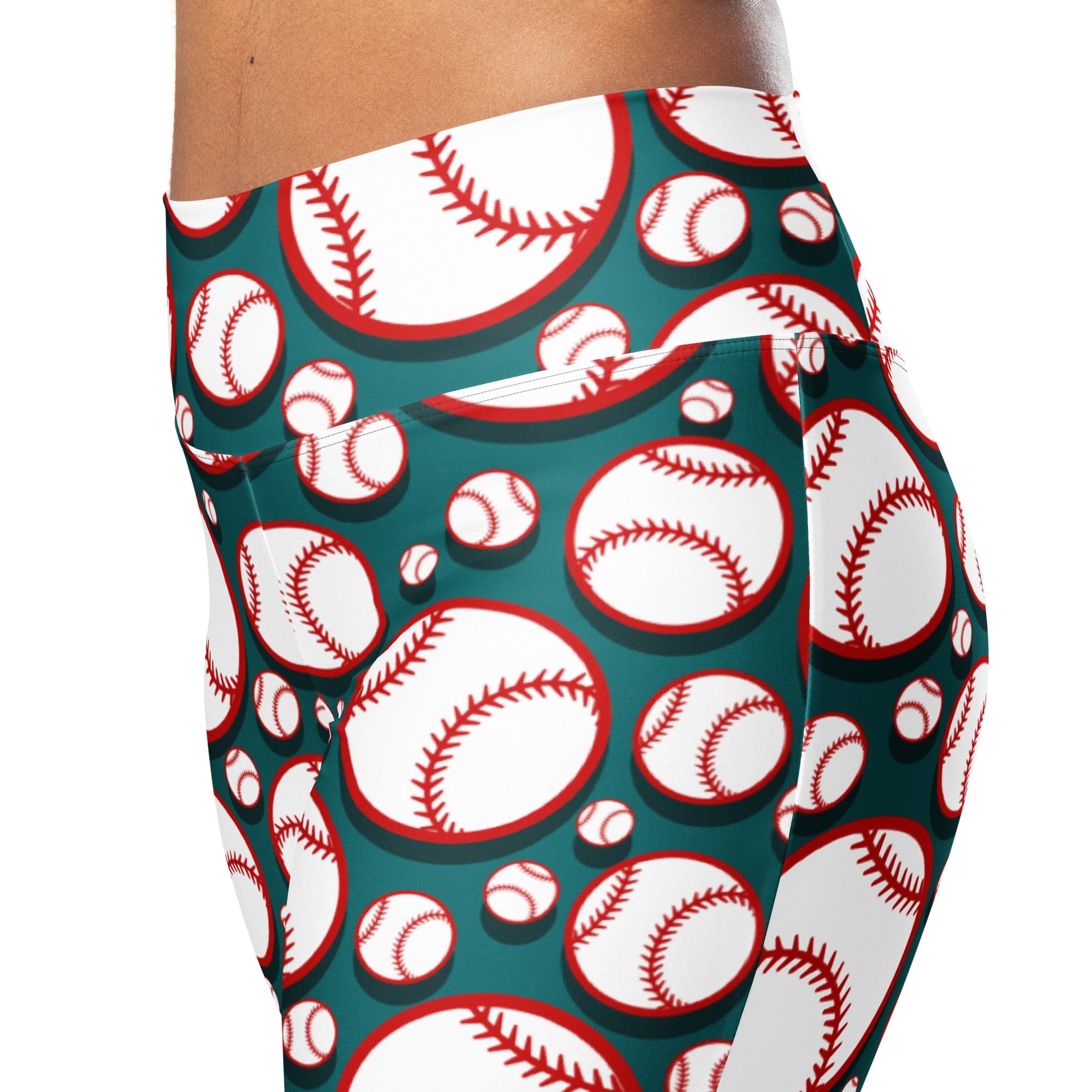 Baseball Flare Leggings