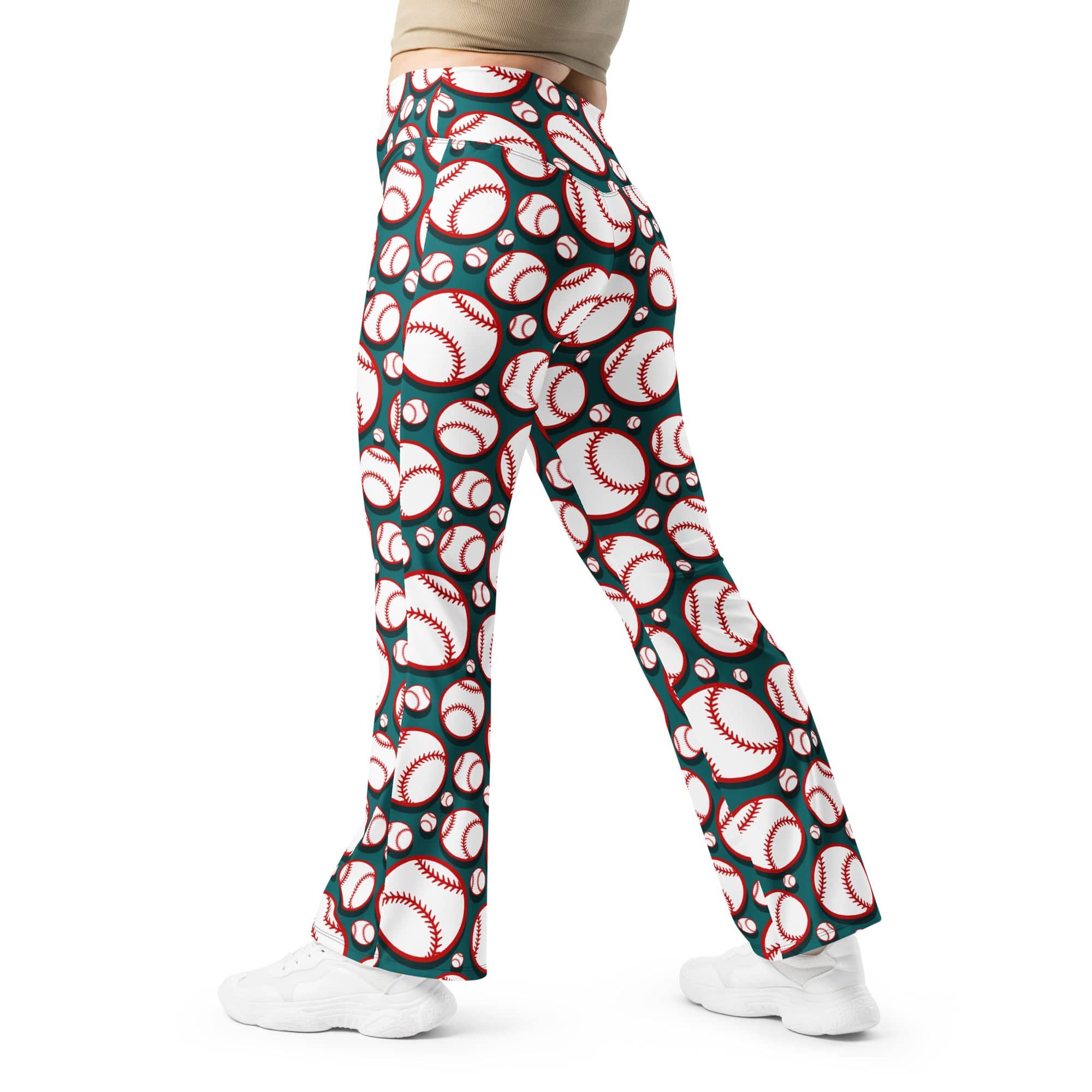 Baseball Flare Leggings