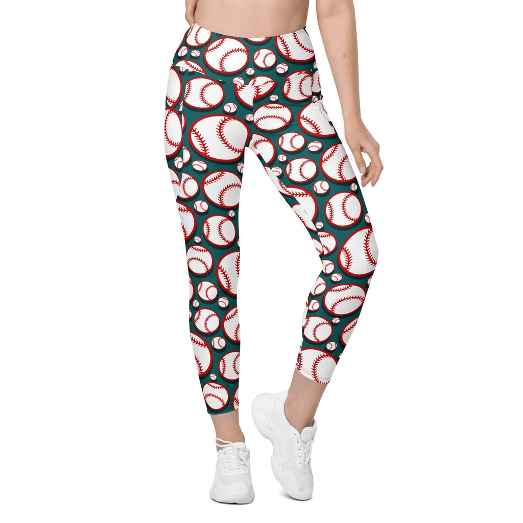 Baseball Leggings With Pockets