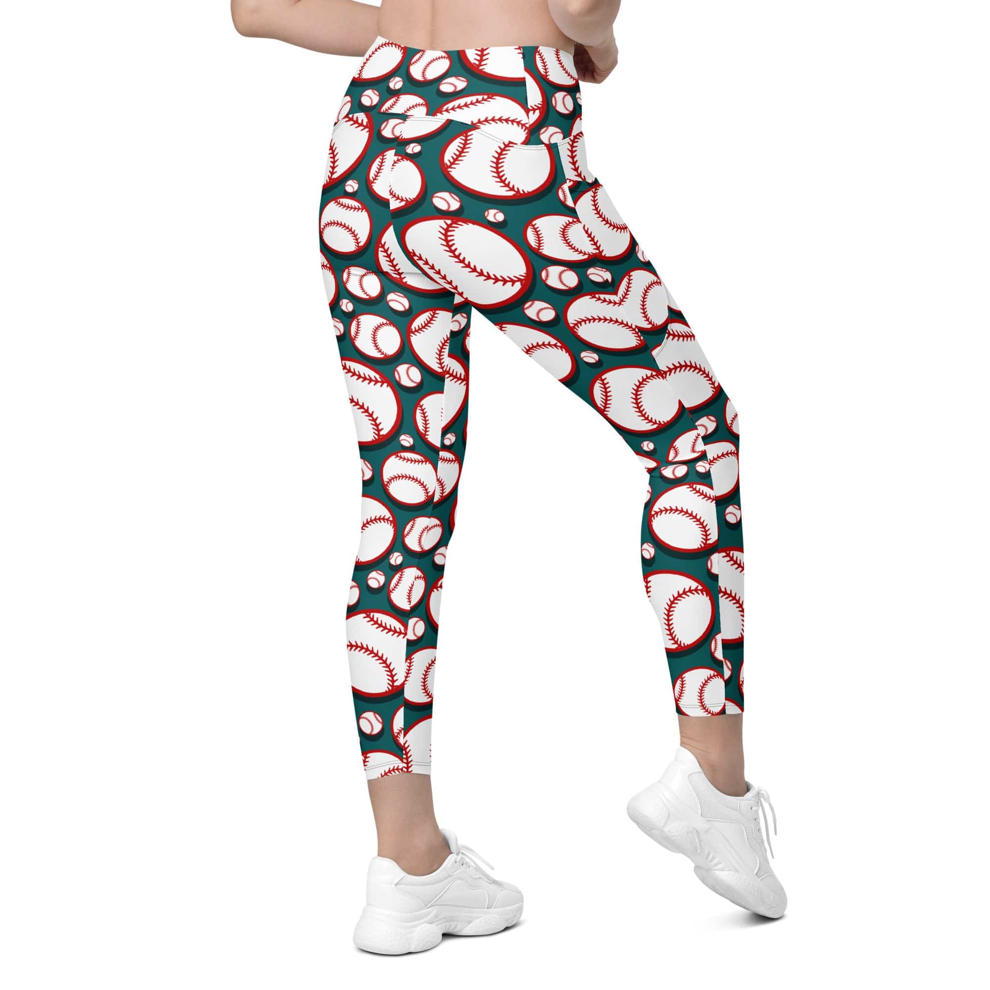 Baseball Leggings With Pockets
