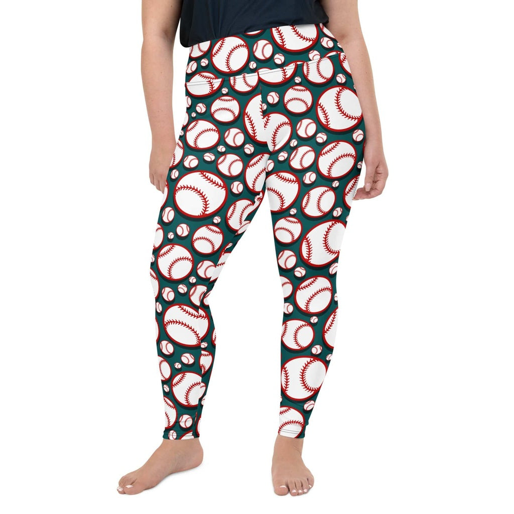 Baseball Plus Size Leggings