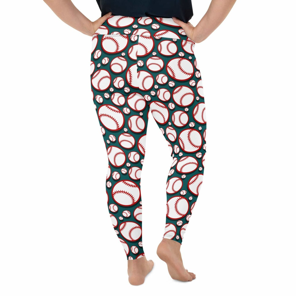 Baseball Plus Size Leggings