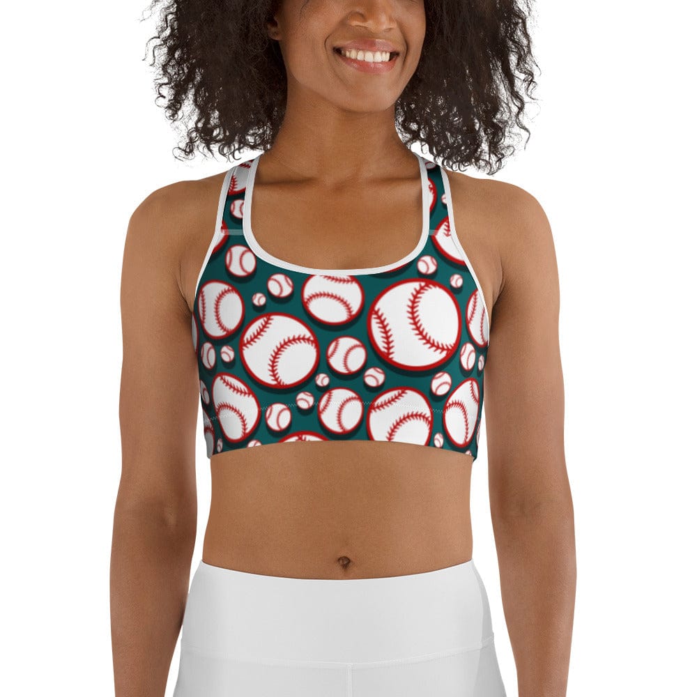 Baseball Sports Bra