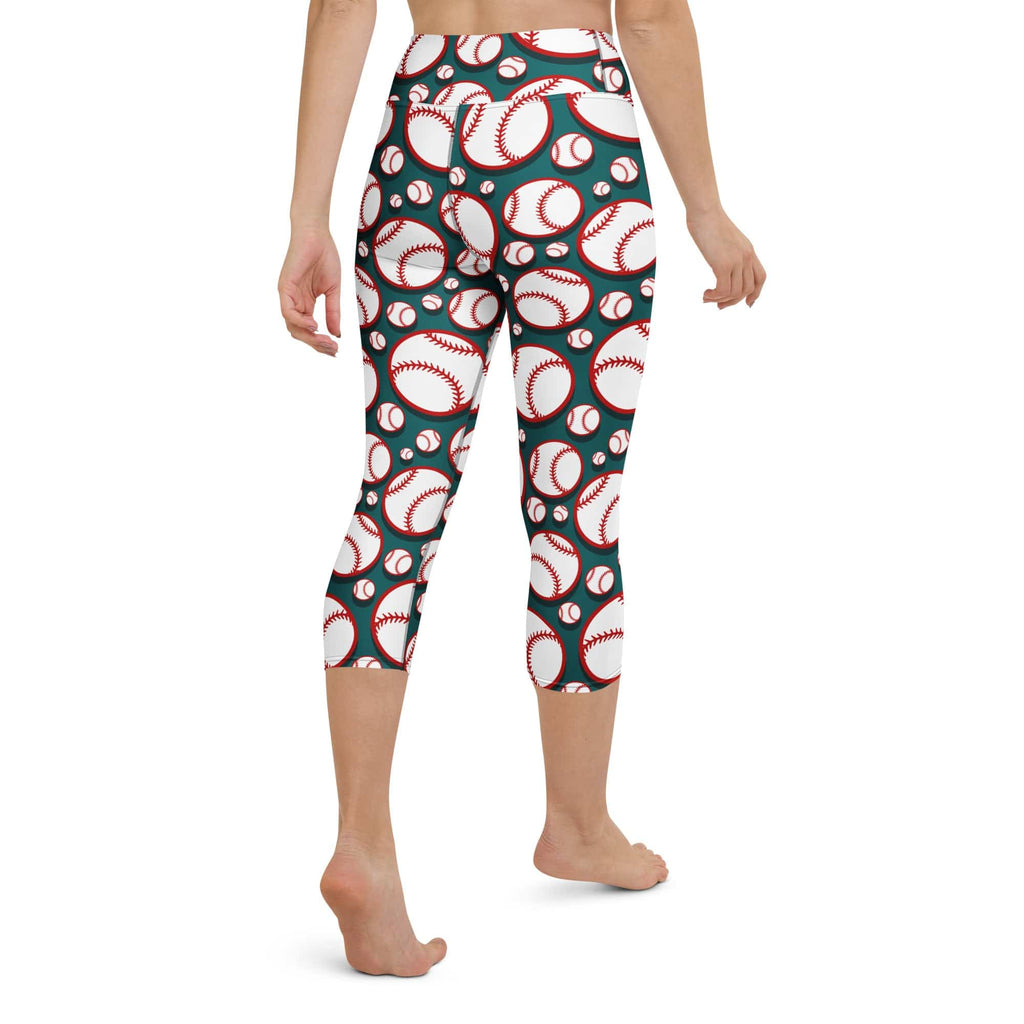 Baseball Yoga Capris