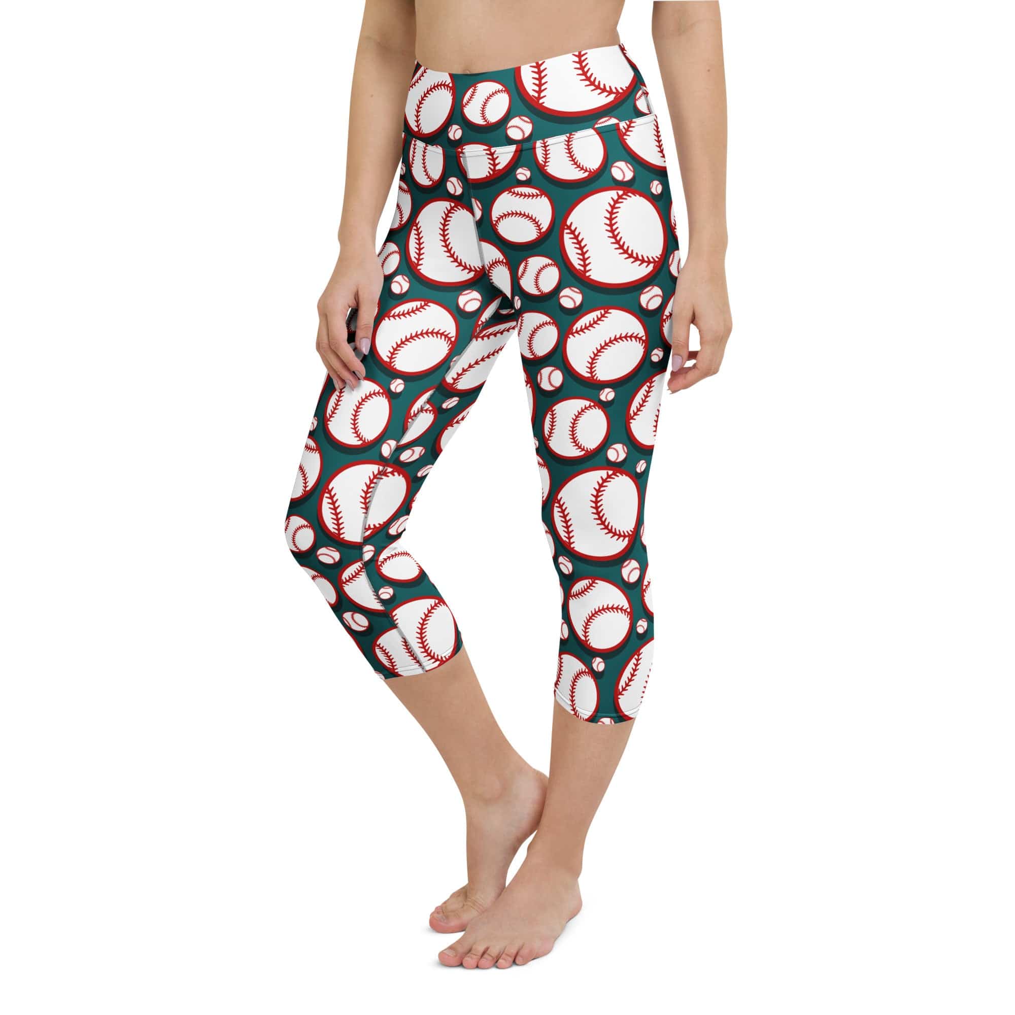 Baseball Yoga Capris