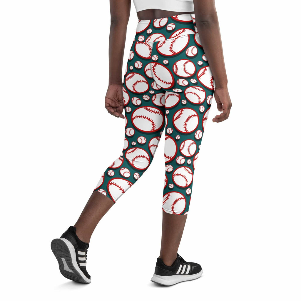 Baseball Yoga Capris