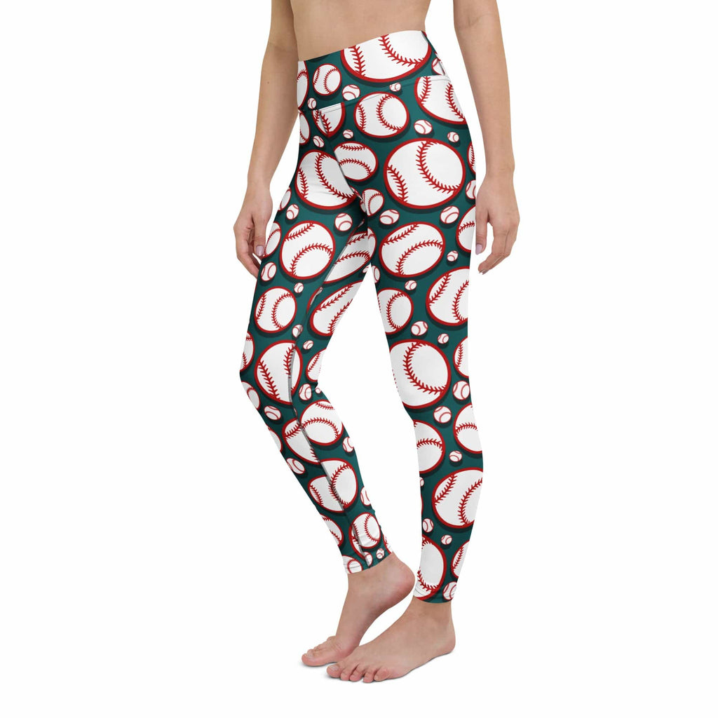 Baseball Yoga Leggings