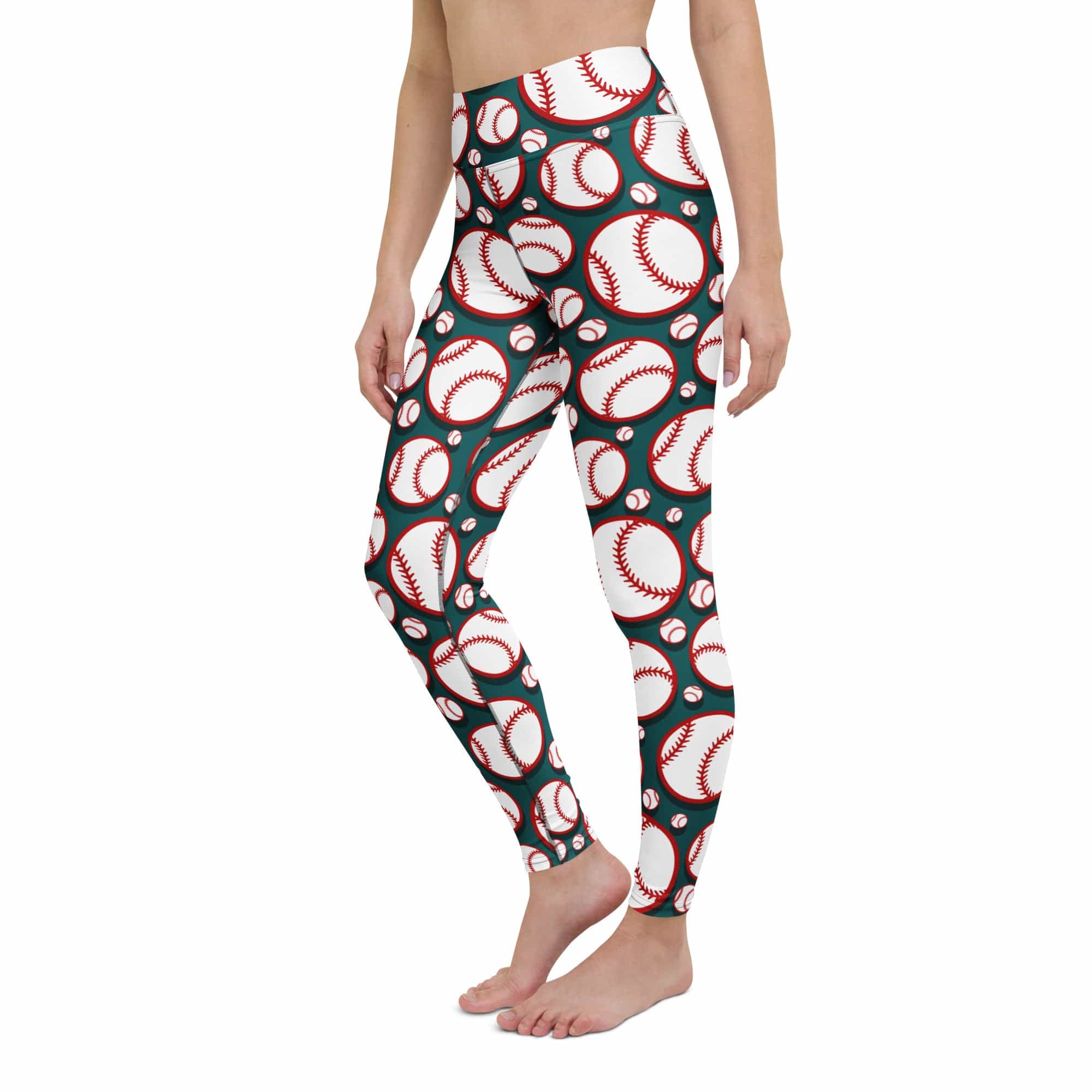 Baseball Yoga Leggings