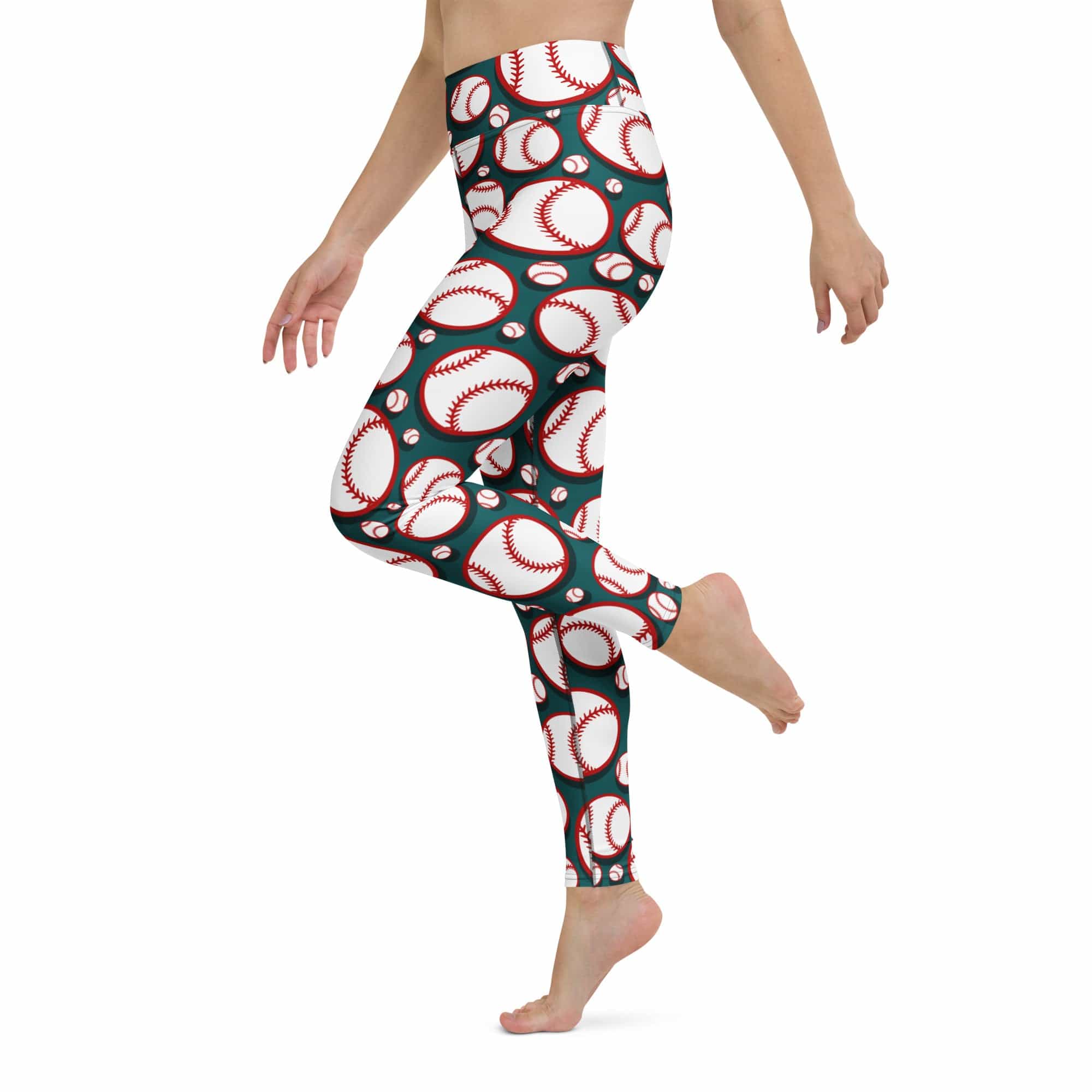 Baseball Yoga Leggings