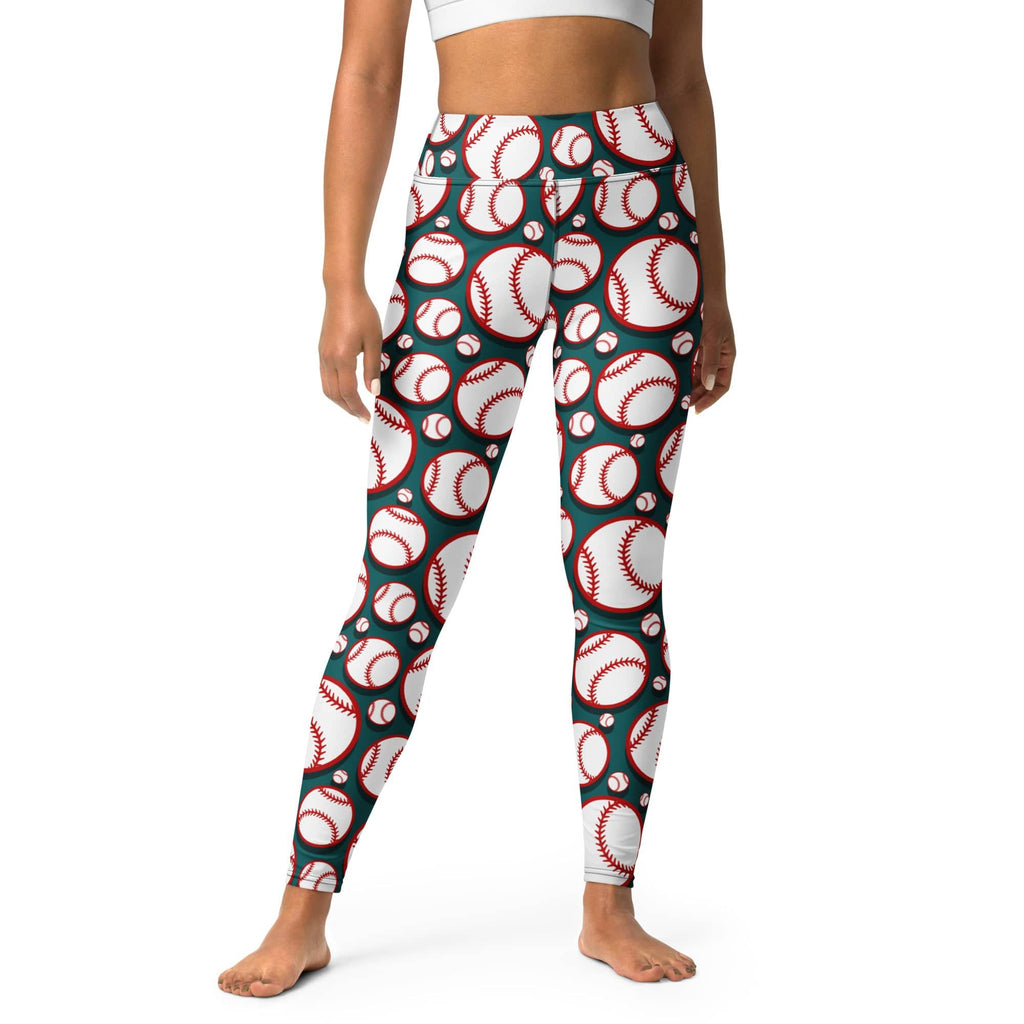 Baseball Yoga Leggings