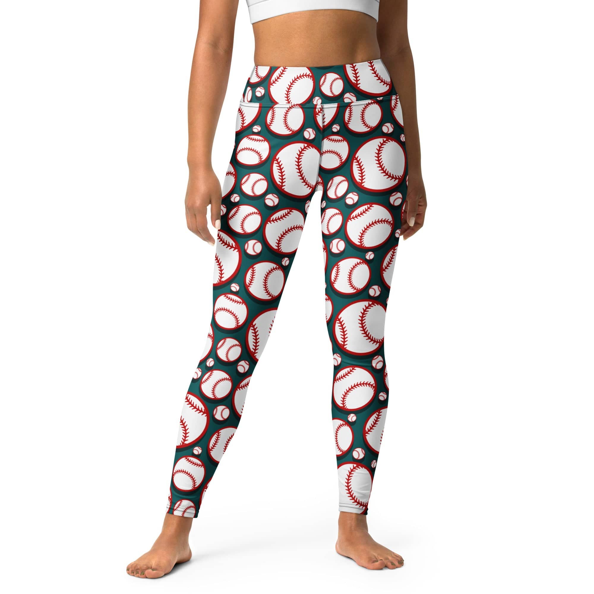 Baseball Yoga Leggings