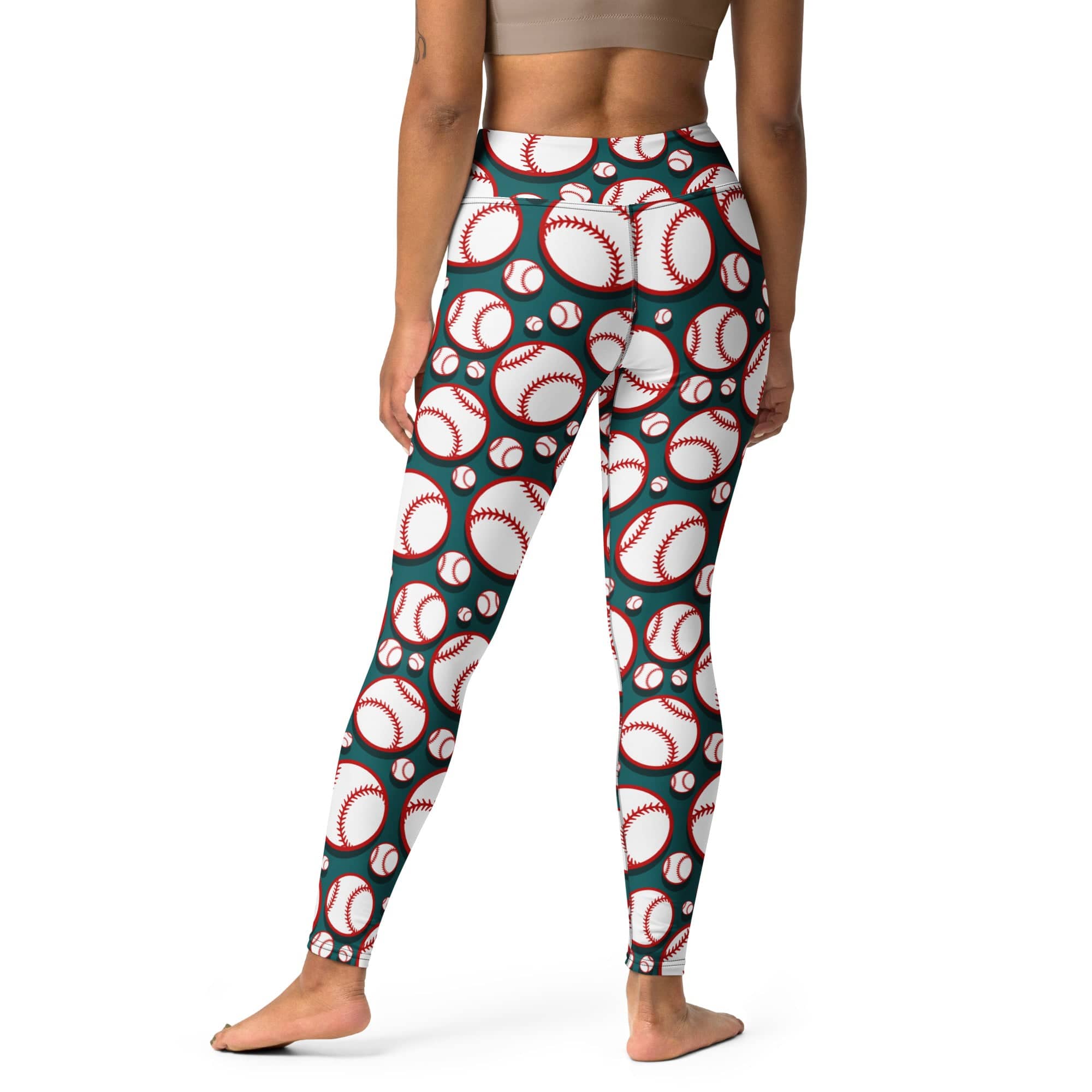 Baseball Yoga Leggings