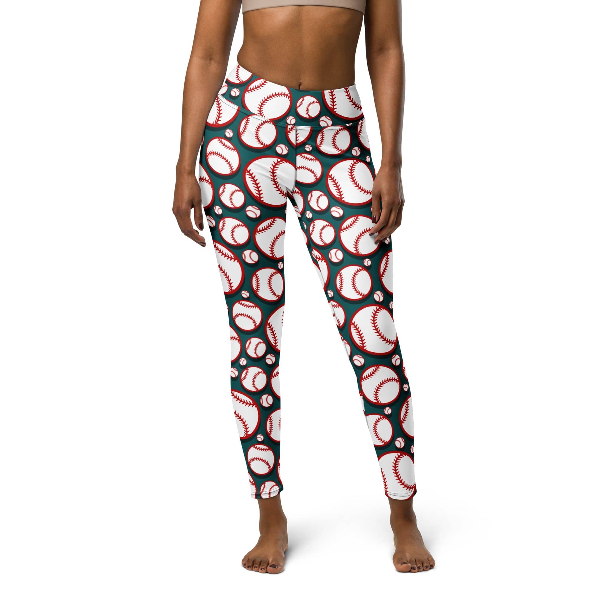 Baseball Yoga Leggings