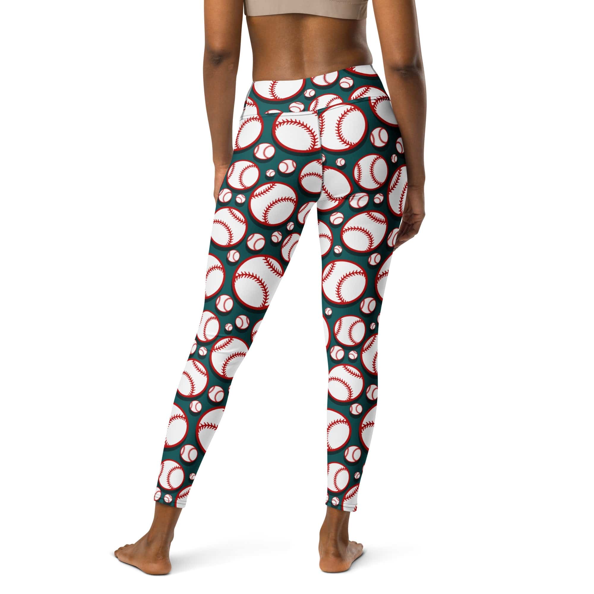 Baseball Yoga Leggings