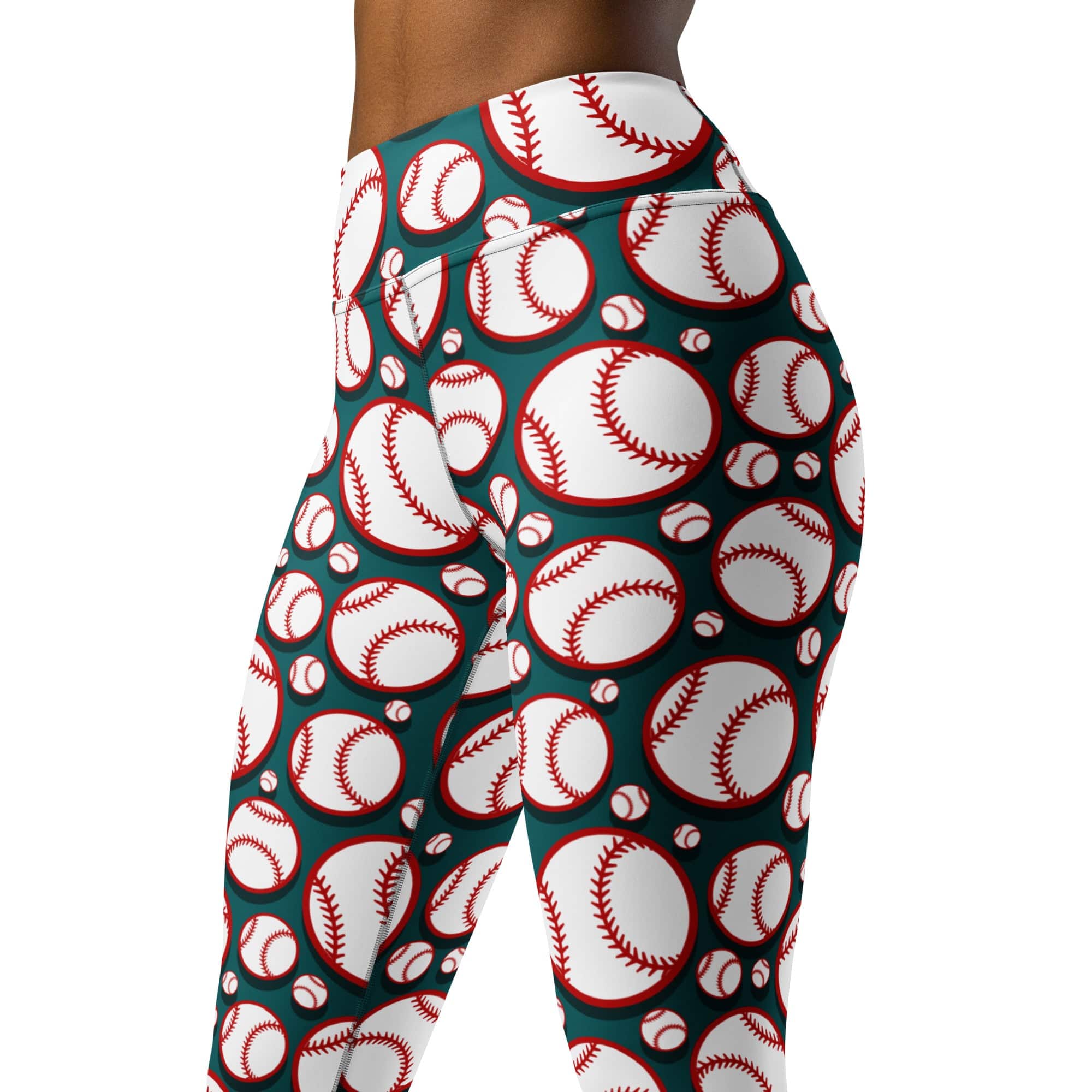 Baseball Yoga Leggings