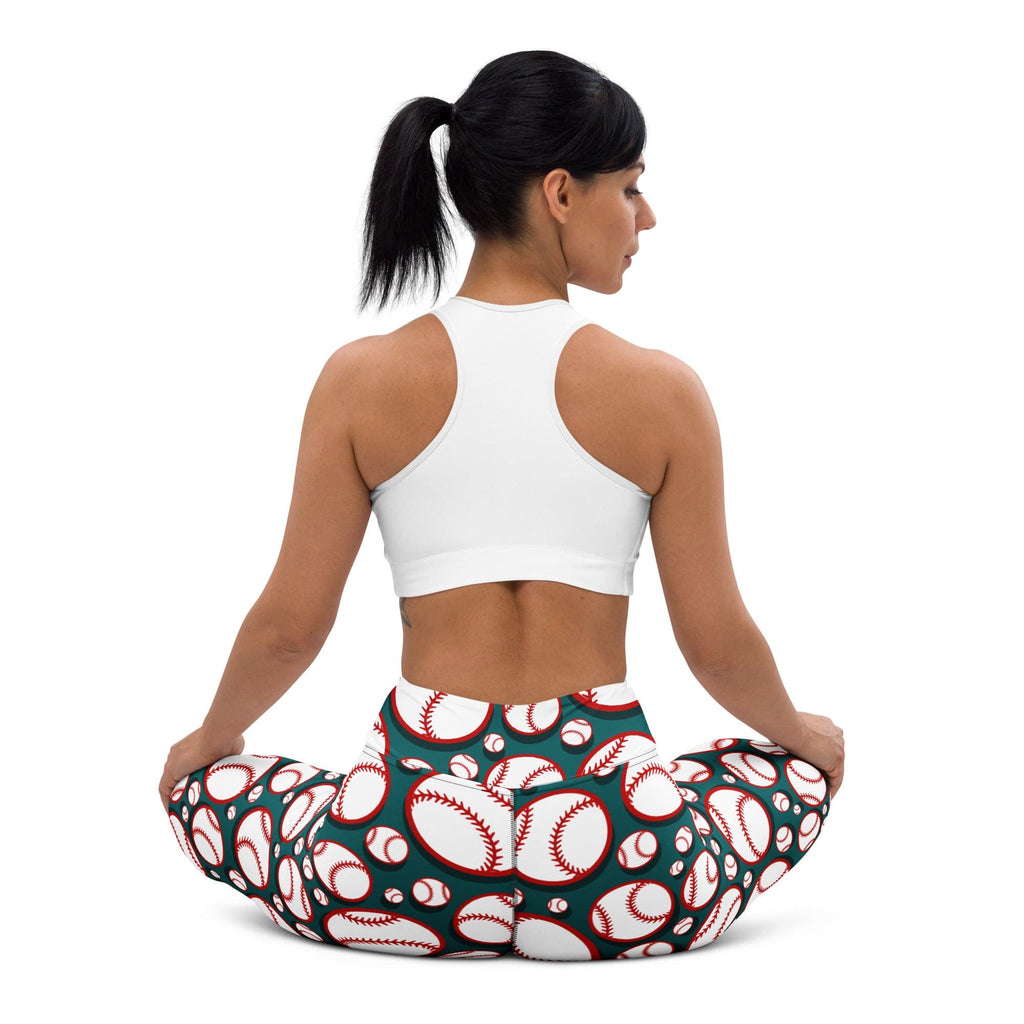 Baseball Yoga Leggings