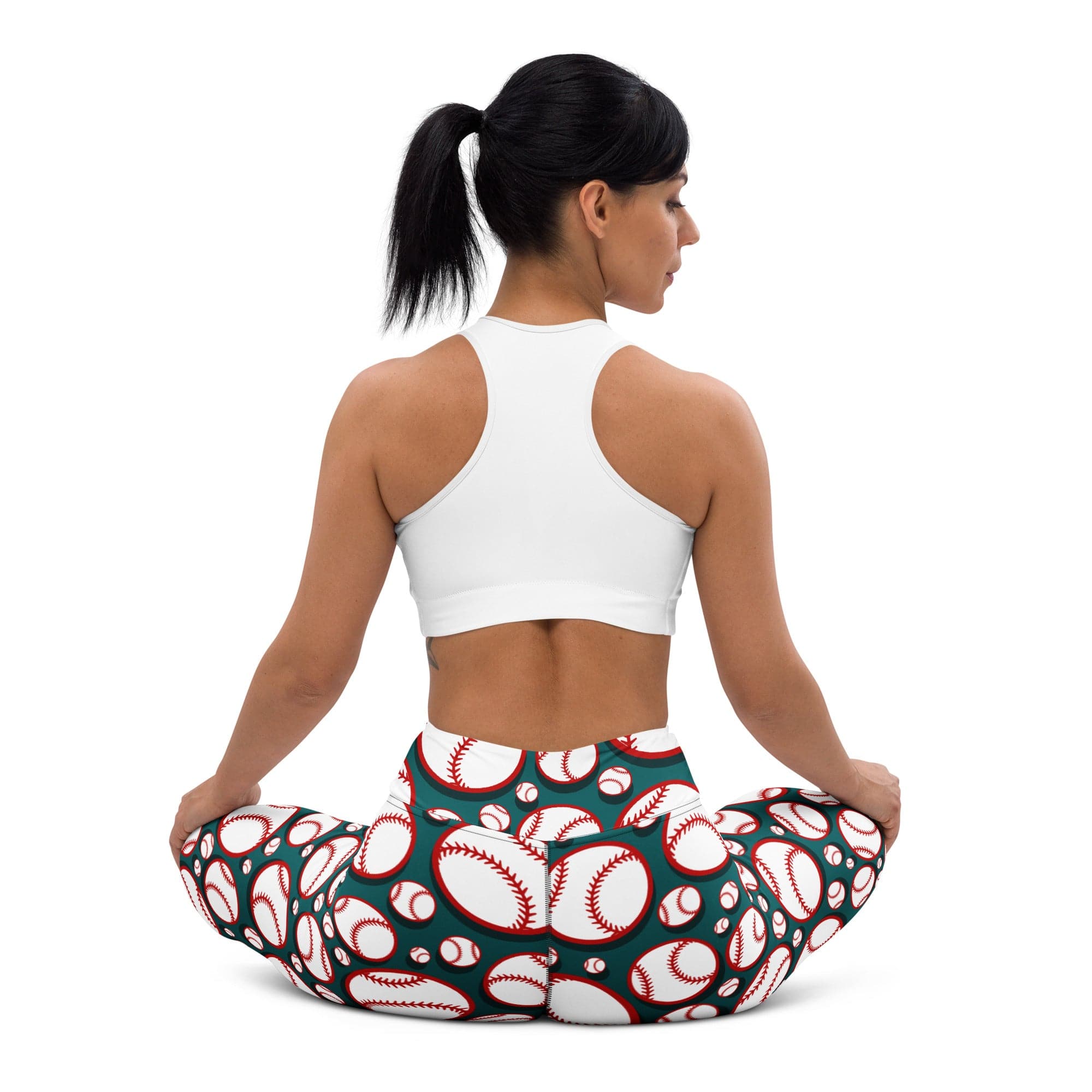 Baseball Yoga Leggings