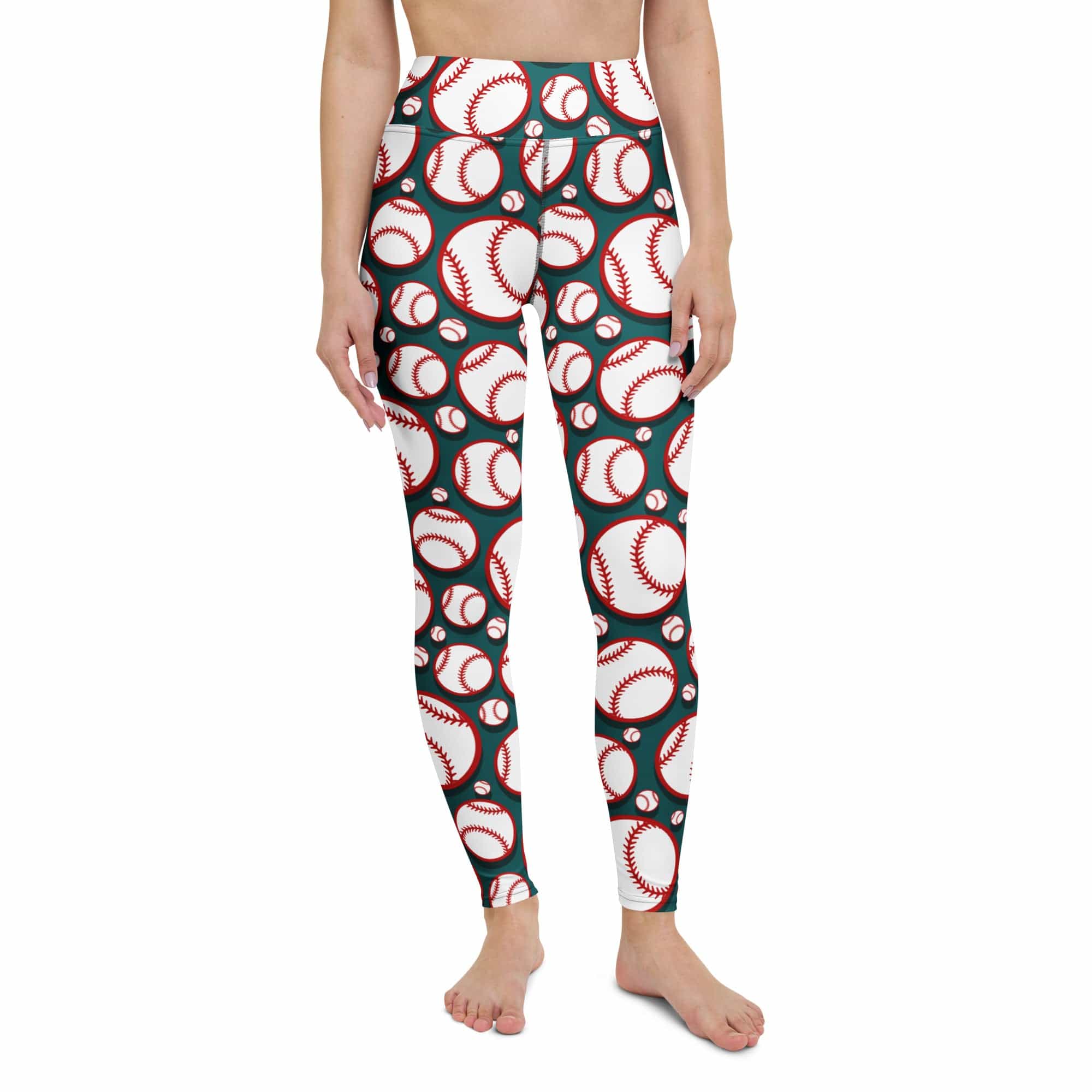 Baseball Yoga Leggings