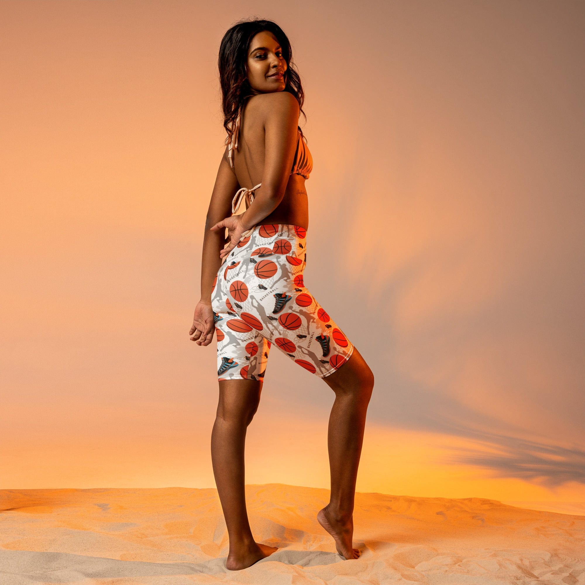Basketball Biker Shorts