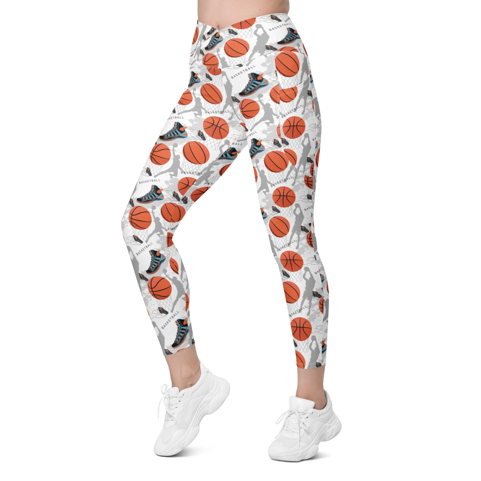 Basketball Crossover Leggings With Pockets