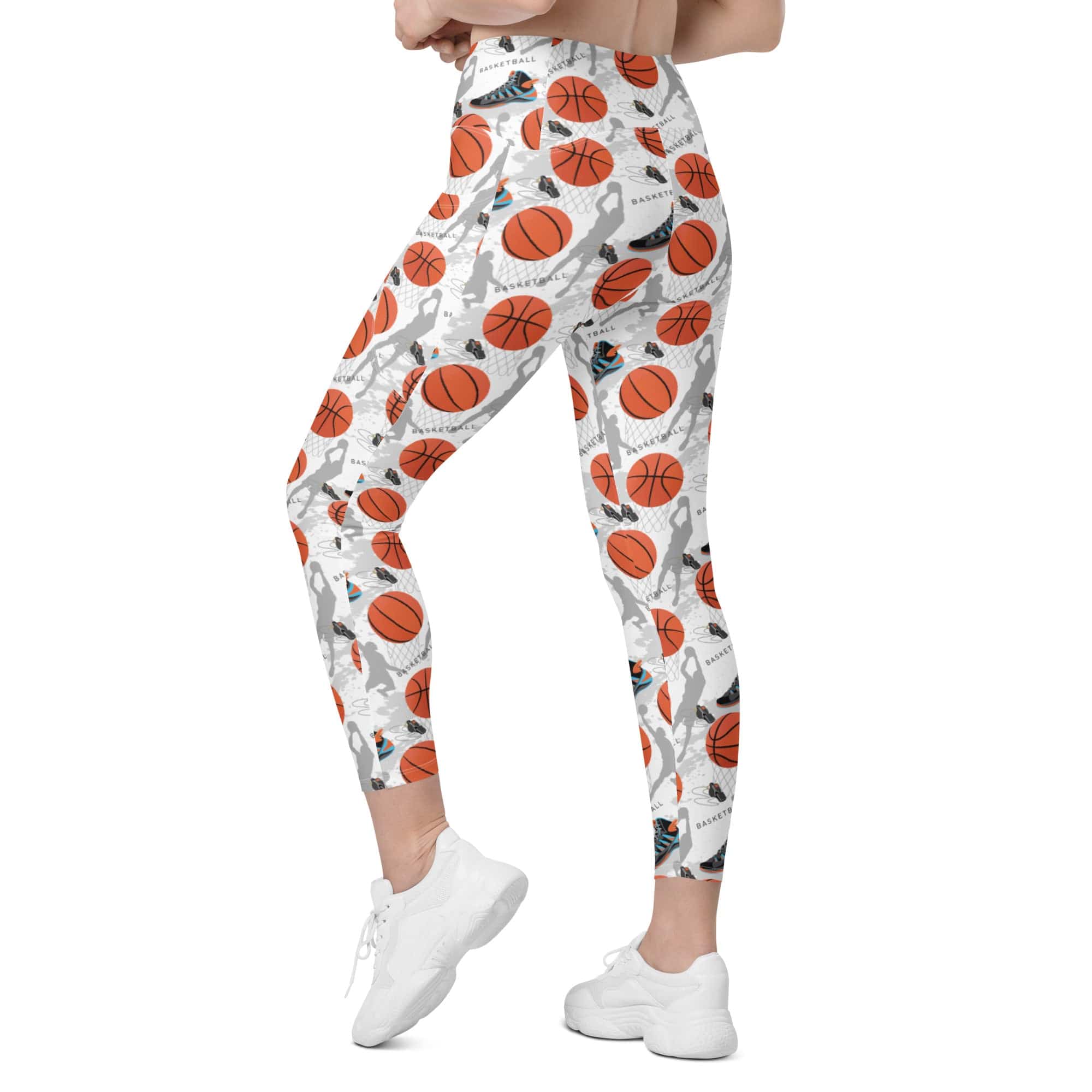 Basketball Crossover Leggings With Pockets