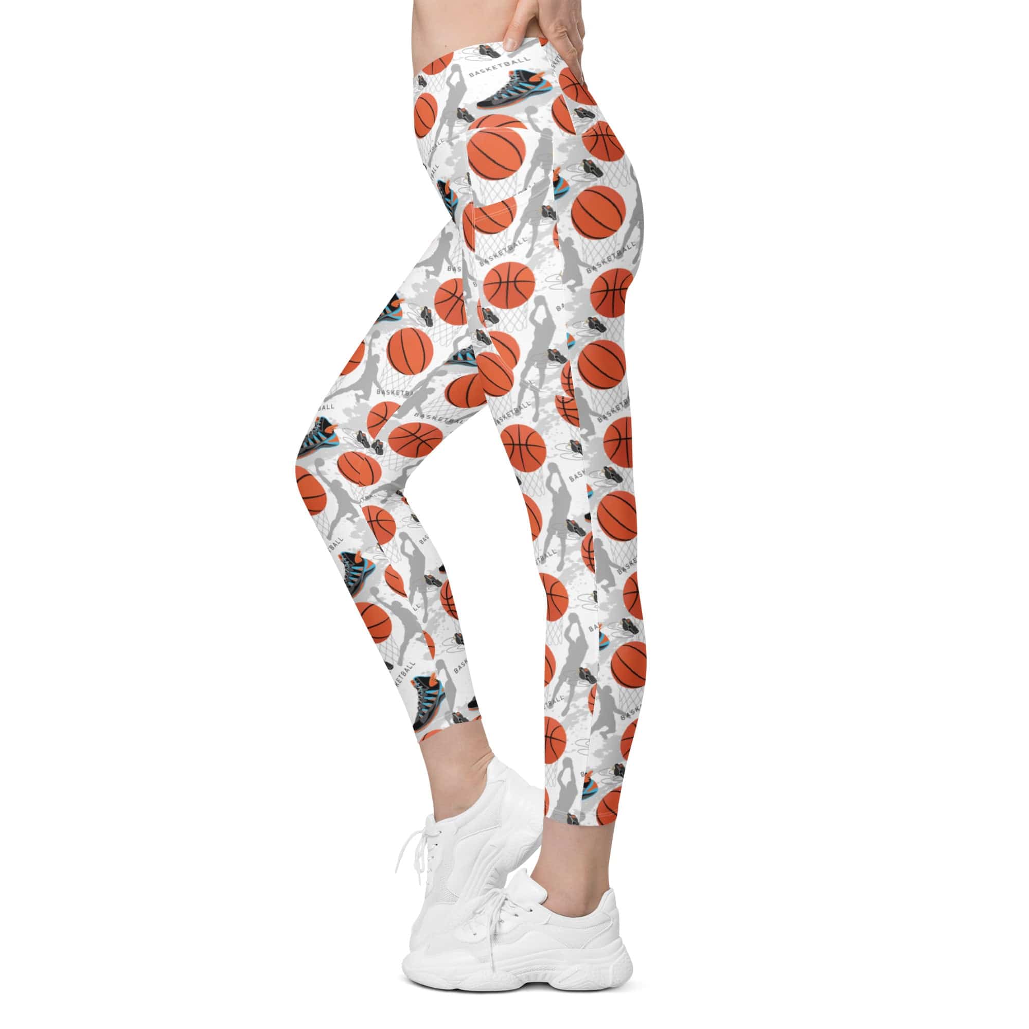 Basketball Crossover Leggings With Pockets