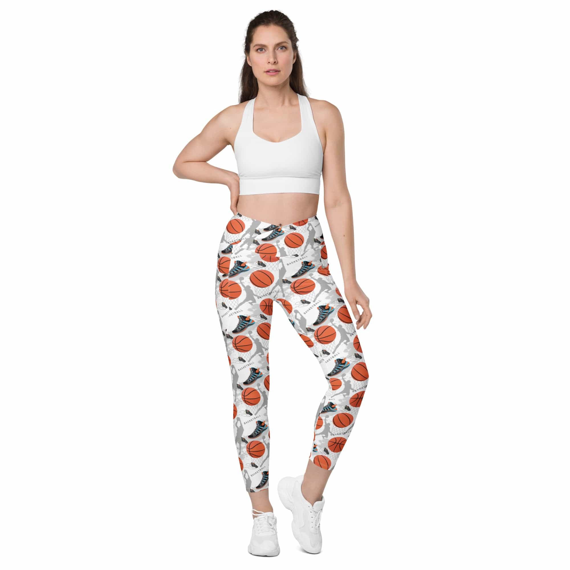 Basketball Crossover Leggings With Pockets