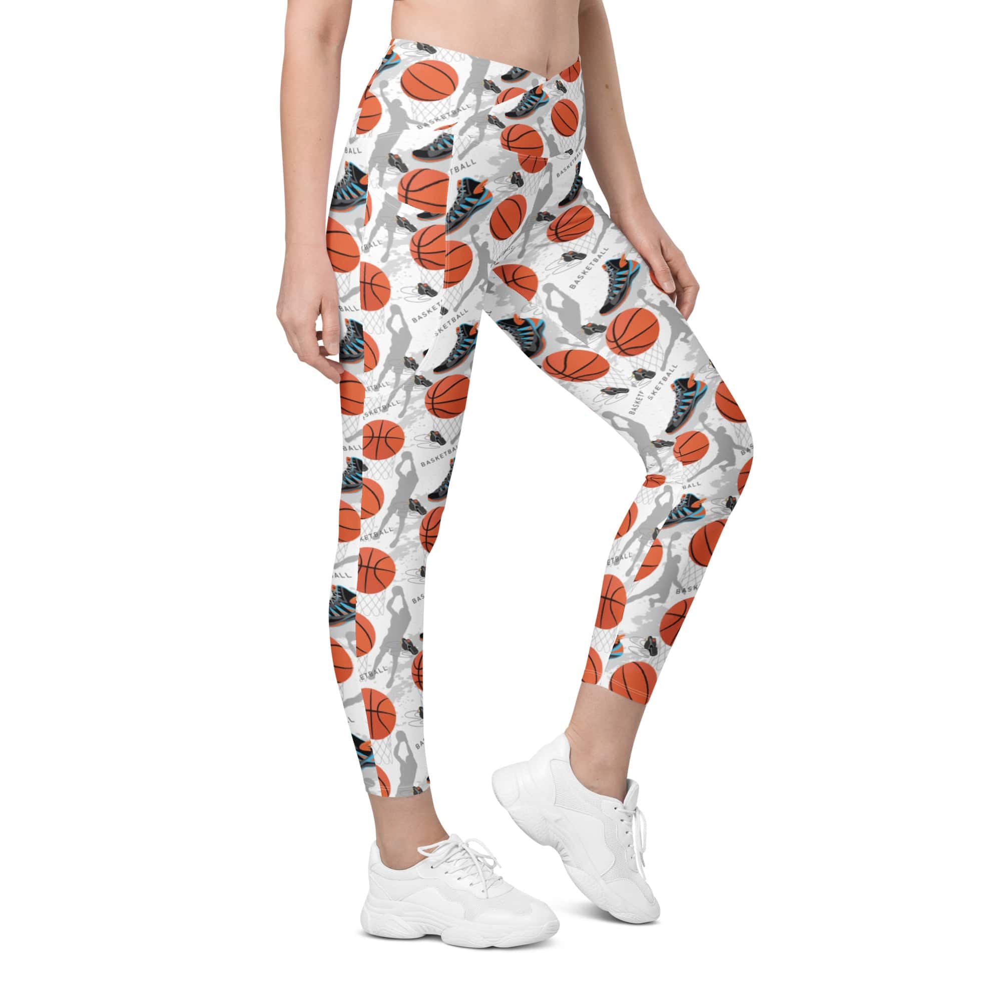 Basketball Crossover Leggings With Pockets