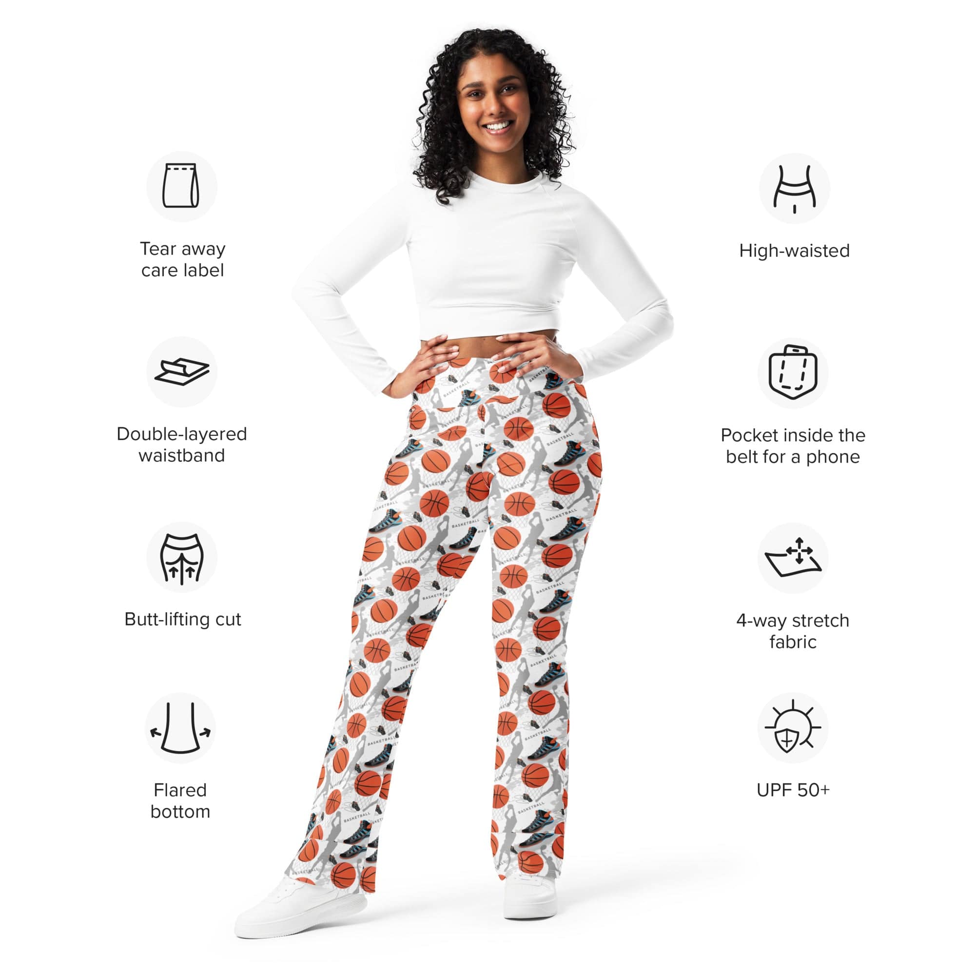 Basketball Flare Leggings