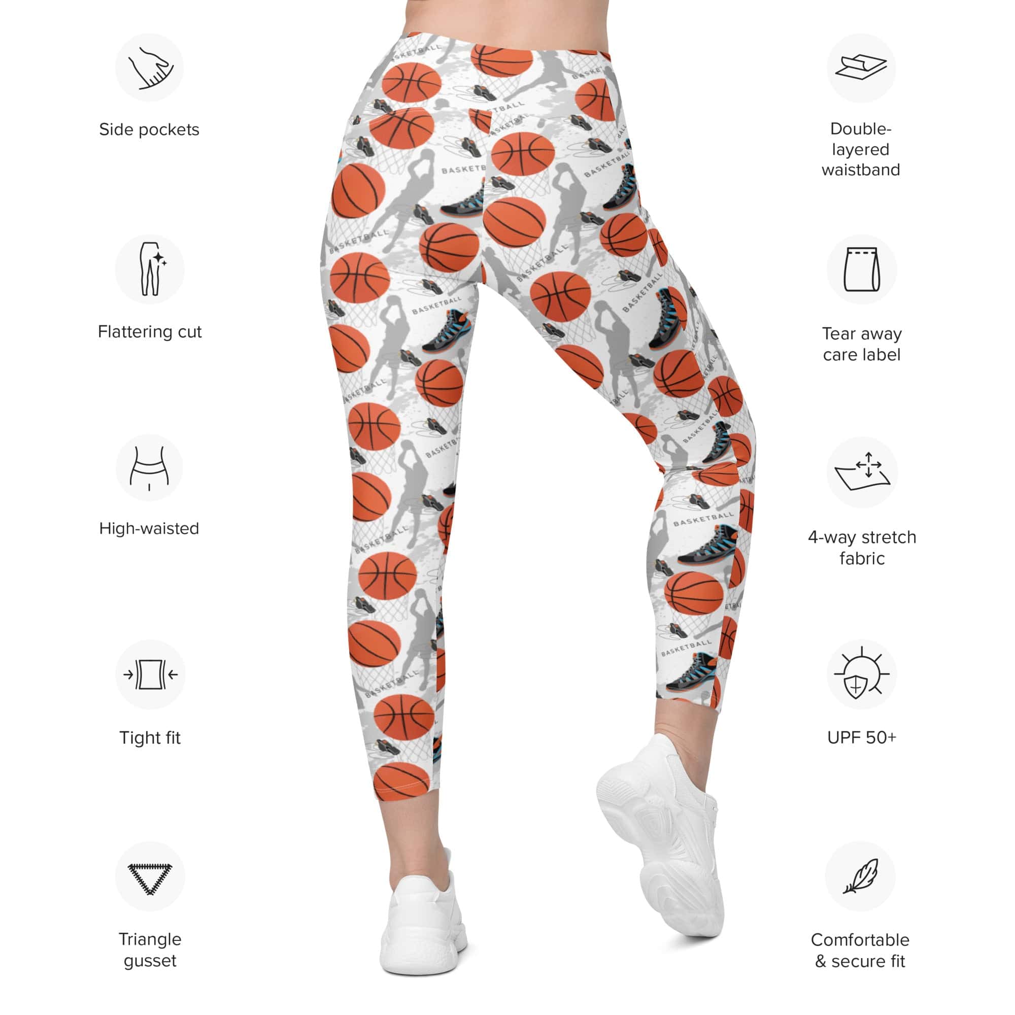 Basketball Leggings With Pockets